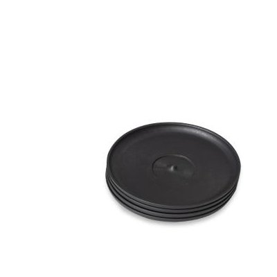 HUSKEE CUP CHARCOAL SAUCERS (4 Pieces)