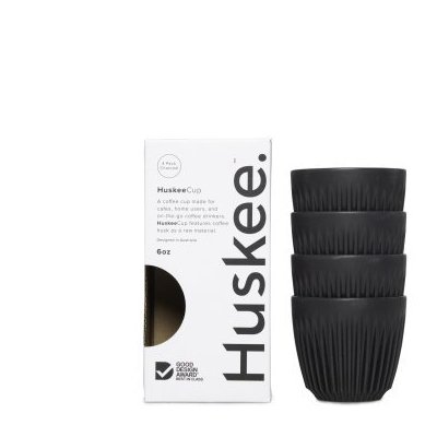 HUSKEE CUP CHARCOAL 4LÜ  (KAPAKSIZ)