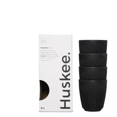 Huskee Cup Charcoal 4 x 236 ml (8oz)